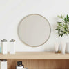 Miroir mural vidaxl autour de Ø20 cm en argent couleur