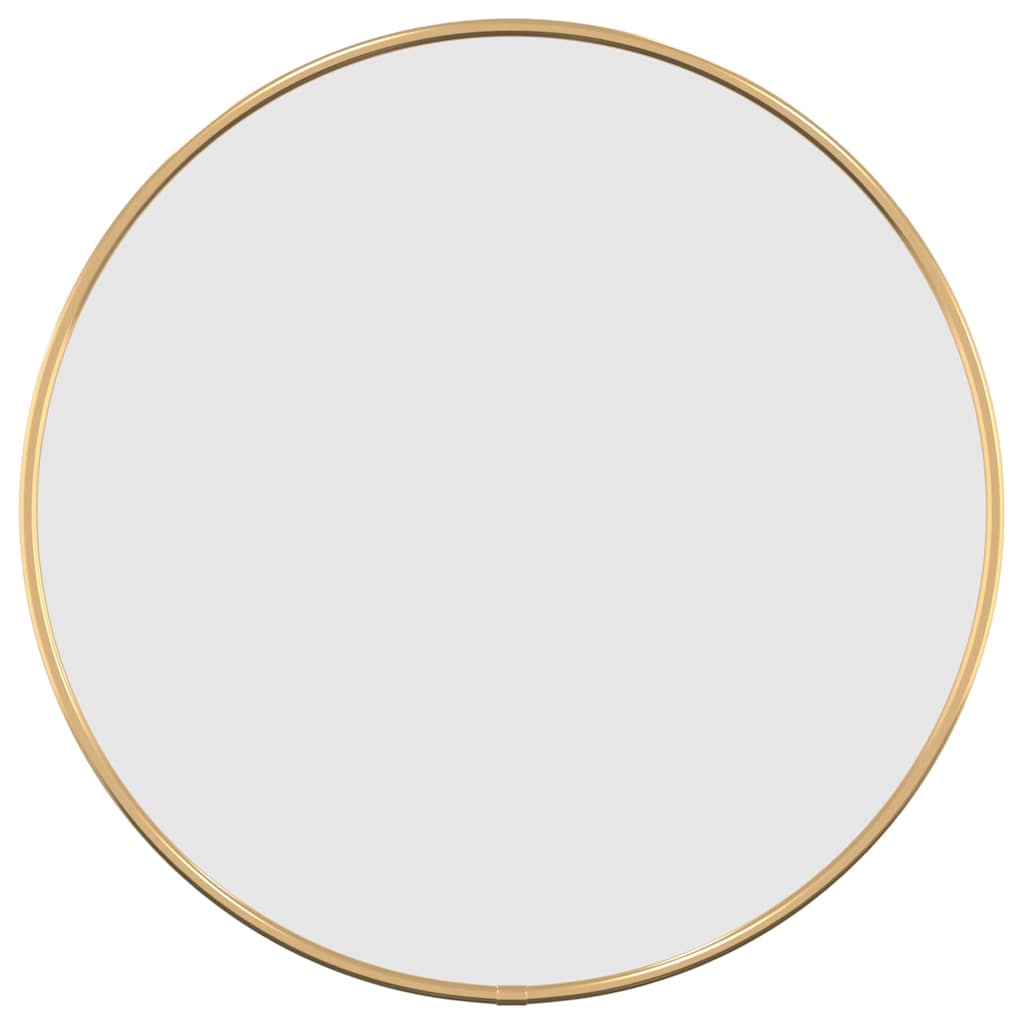 Miroir mural vidaxl rond Ø40 cm or couleur or