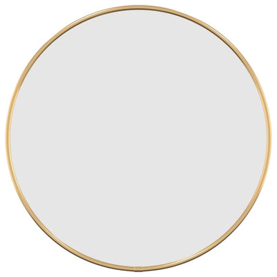 Miroir mural vidaxl rond Ø40 cm or couleur or