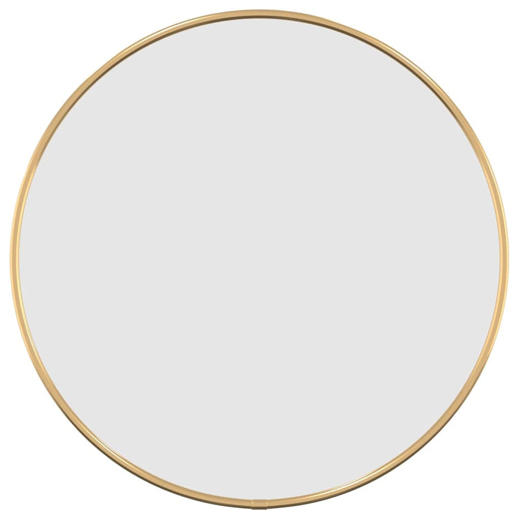 Miroir mural vidaxl rond Ø40 cm or couleur or