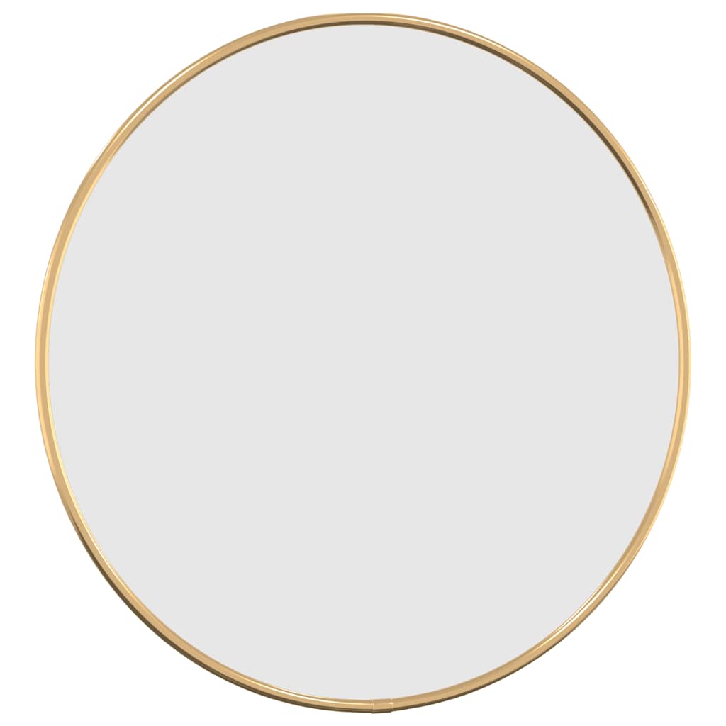 Miroir mural vidaxl rond Ø40 cm or couleur or