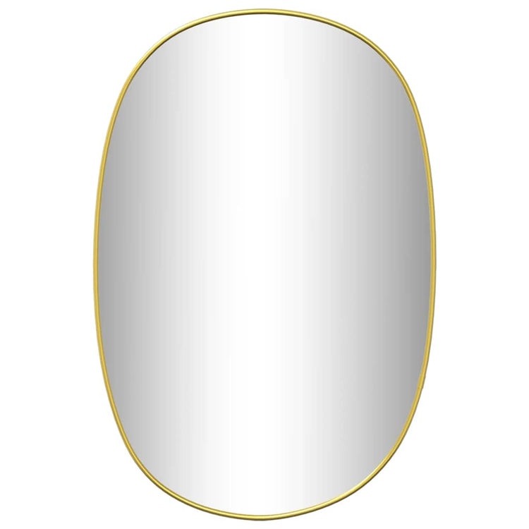 Miroir mural vidaxl 60x40 cm de couleur or