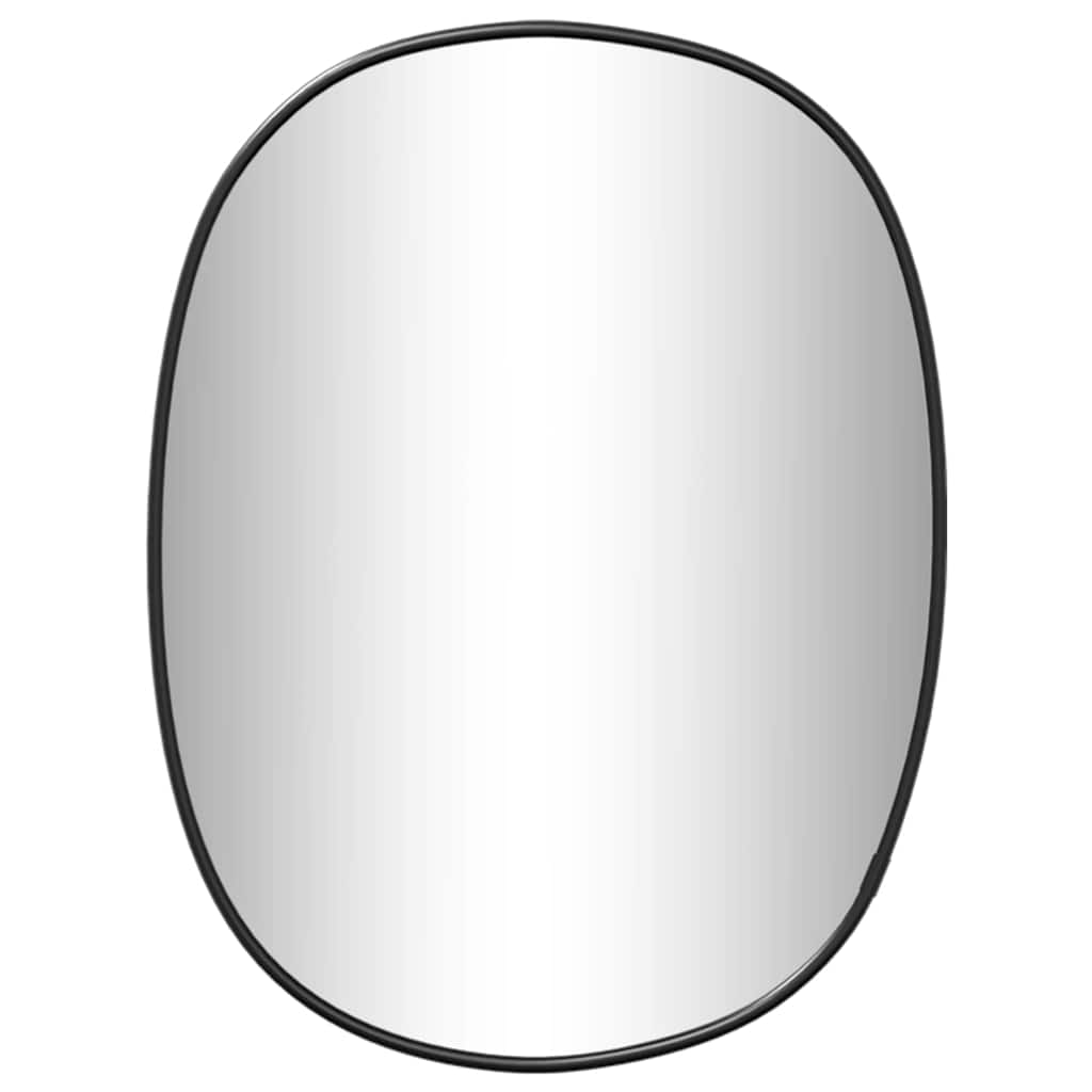 Miroir mural vidaxl 40x30 cm noir