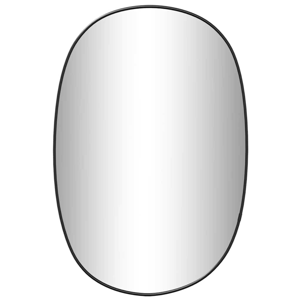 Miroir mural vidaxl 60x40 cm noir
