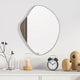 Miroir mural Vidaxx 50x40 cm argenté