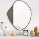 Vidaxx miroir mural 60x50 cm noir