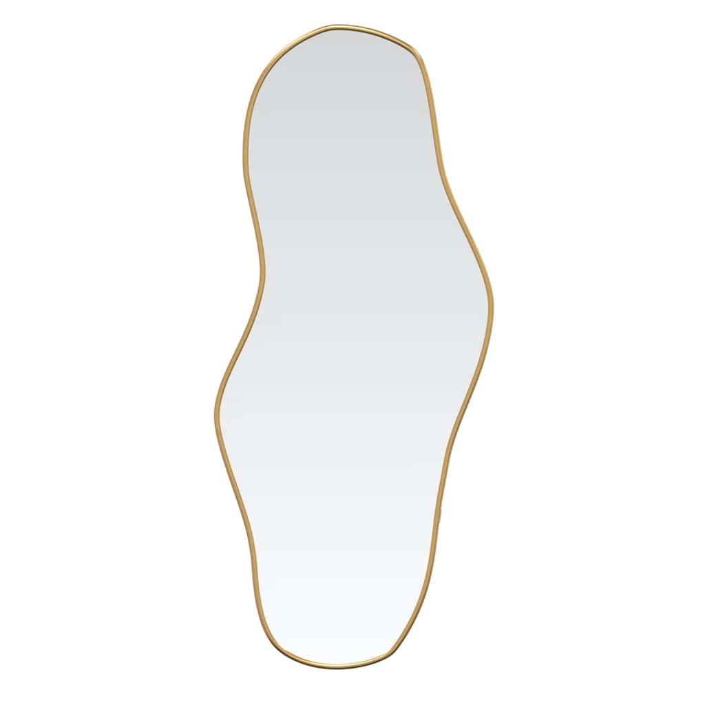 Miroir mural vidaxl 70x30 cm de couleur or