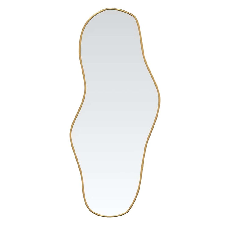 Miroir mural vidaxl 70x30 cm de couleur or