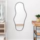 Miroir mural vidaxl 100x45 cm noir