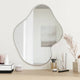 Miroir mural vidaxl 60x50 cm en argent coloré