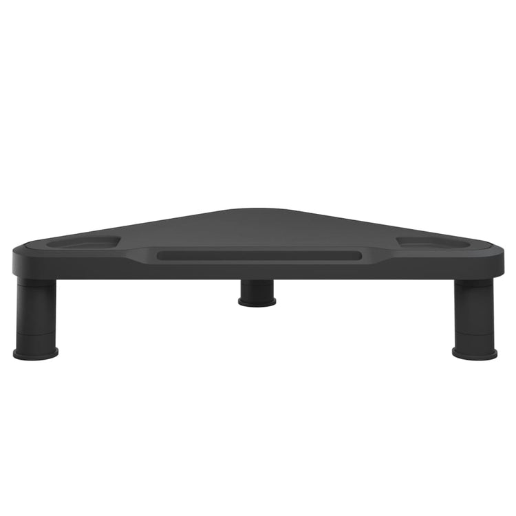 VidaXL support pour moniteur coin 49x28x10,5 cm noir