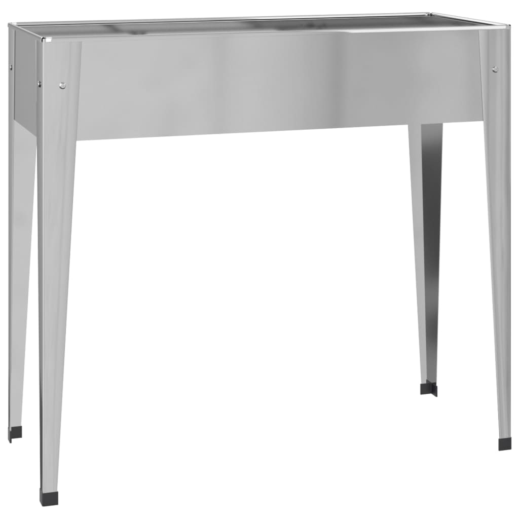 Vidaxl Planter 100.5x40.5x90 cm en acier galvanisé