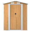 SHED JARDINE VIDAXL 192X108X223 CM GALVANISÉ ACI