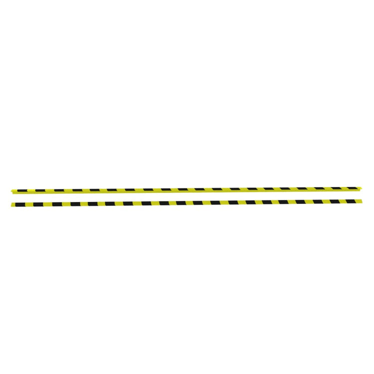 Vidaxl Corner Protecteurs 2 ST 4.5x4.5x104 cm PU jaune et noir