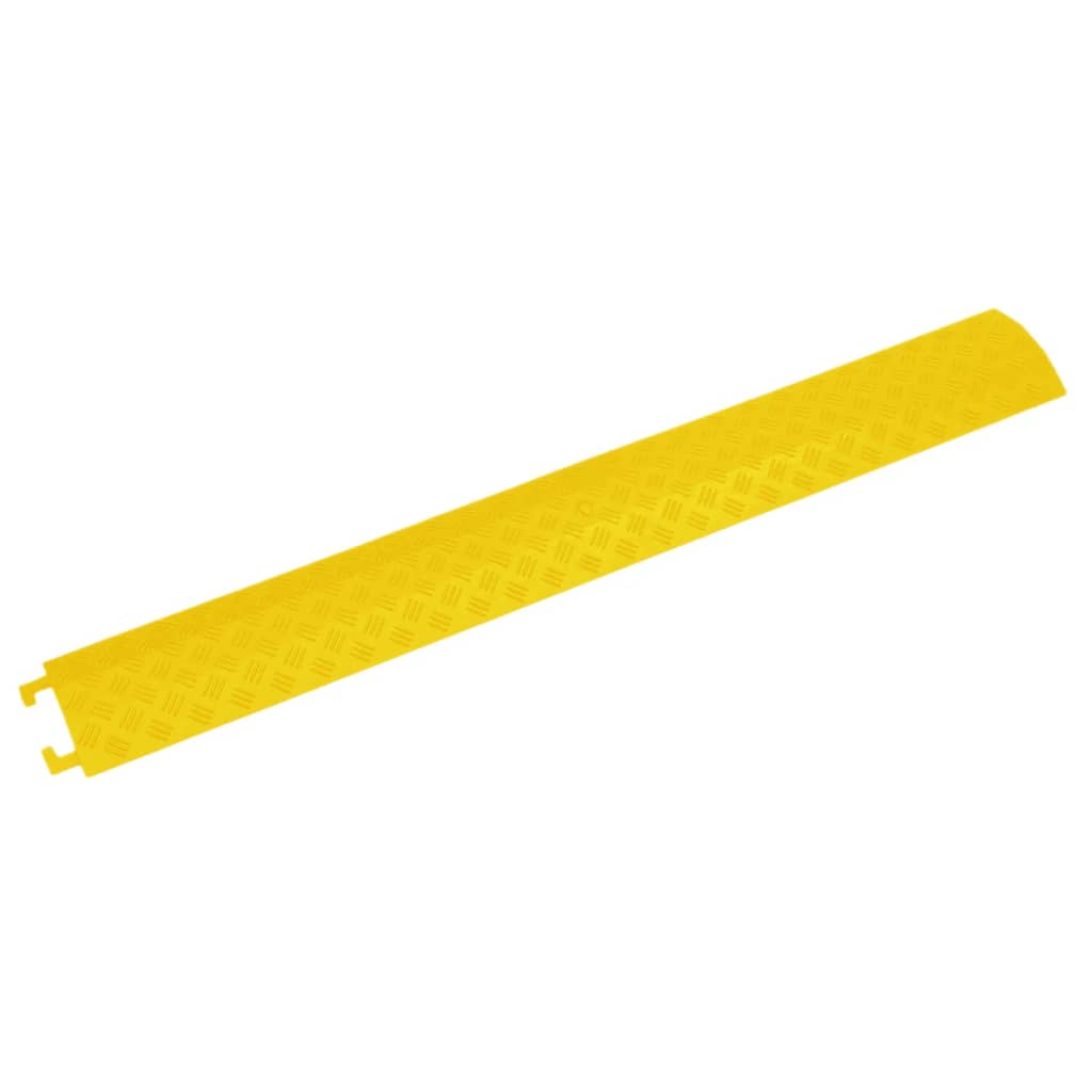 Seuil de protection des câbles Vidaxl 2 ST 98,5 cm jaune