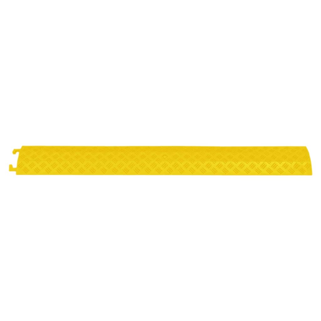 Seuil de protection des câbles Vidaxl 2 ST 98,5 cm jaune