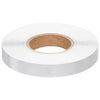 Vidaxl refléte du ruban 2,5 cm x 50 m PVC blanc