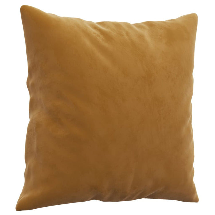 Vidaxl Coussins décoratifs 2 ST 40x40 cm Brown