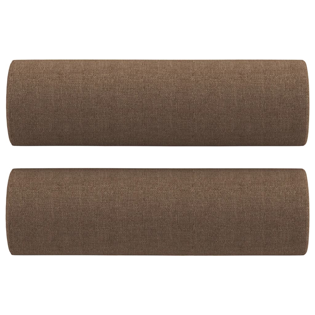 Vidaxl Coussins décoratifs 2 ST 15x50 cm Brown