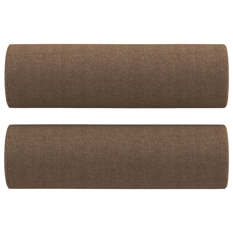 Vidaxl Coussins décoratifs 2 ST 15x50 cm Brown