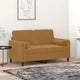 Vidaxl Coussins décoratifs 2 ST 15x50 cm Brown en velours