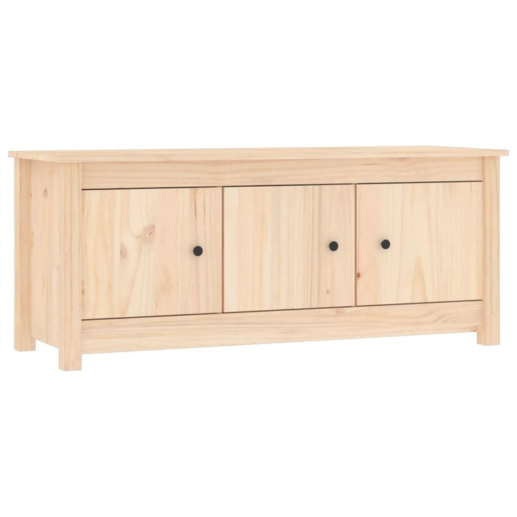 Armoire à chaussures Vidaxl 110x38x45,5 cm Pine solide