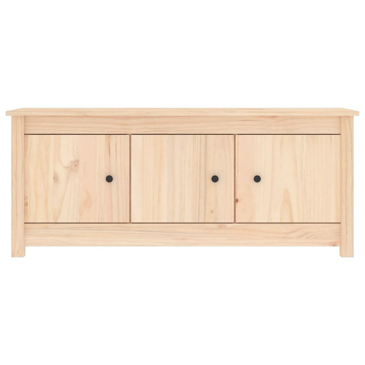Armoire à chaussures Vidaxl 110x38x45,5 cm Pine solide