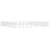Vidaxl Petts Cage avec porte 36 panneaux 35x35 cm en acier noir