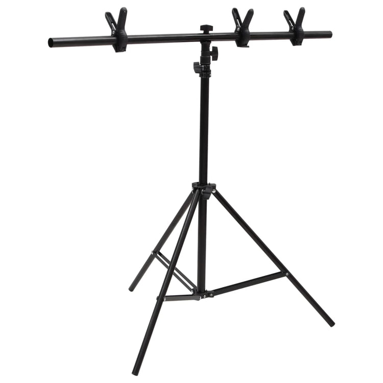 Vidaxl Fond Standard T-forme en T 91x60x (70-200) cm noir