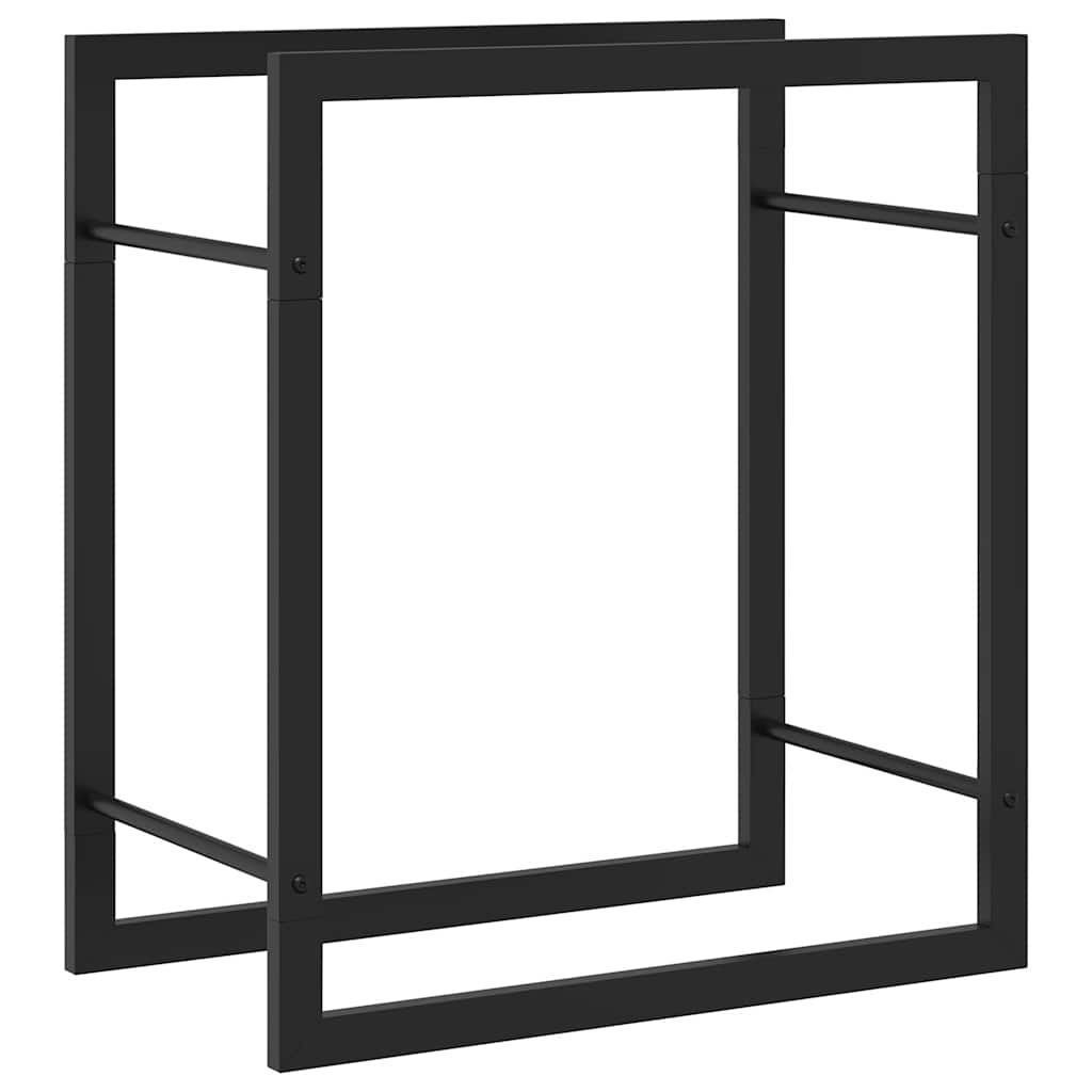 Cheminée vidaxl 50x28x56 cm en acier noir noir