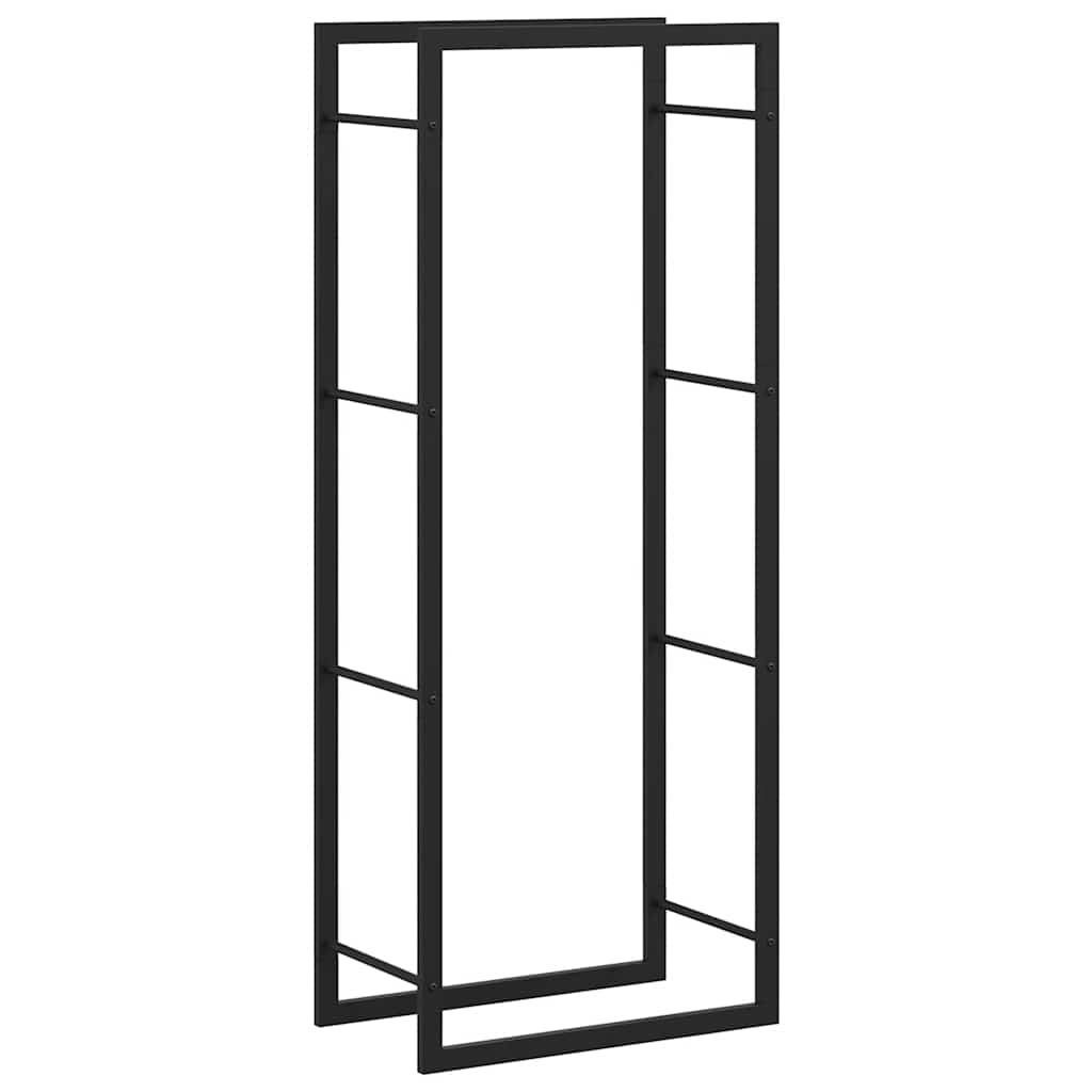 Viple de vidaxl 50x28x132 cm en acier noir noir