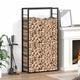 Fidaxl Fiche 80x28x154 cm en acier mat