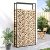 Viple de vidaxl 110x28x214 cm en acier noir noir