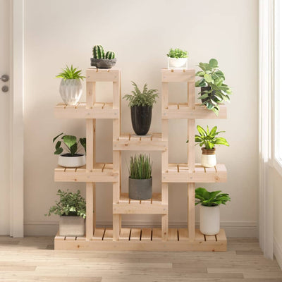 Vidaxx support pour plantes 104,5x25x109,5 cm en bois de pin massif