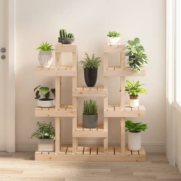 Vidaxx support pour plantes 104,5x25x109,5 cm en bois de pin massif