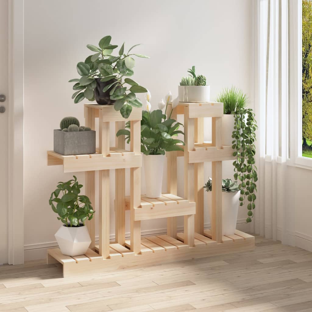 Vidaxx support pour plantes 104,5x25x77,5 cm en bois de pin massif