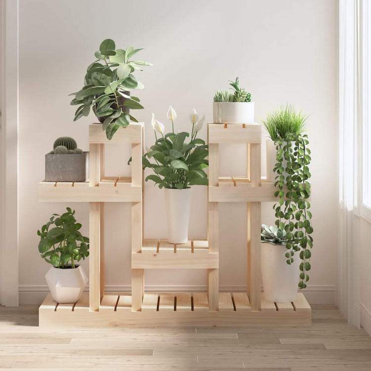 Vidaxx support pour plantes 104,5x25x77,5 cm en bois de pin massif