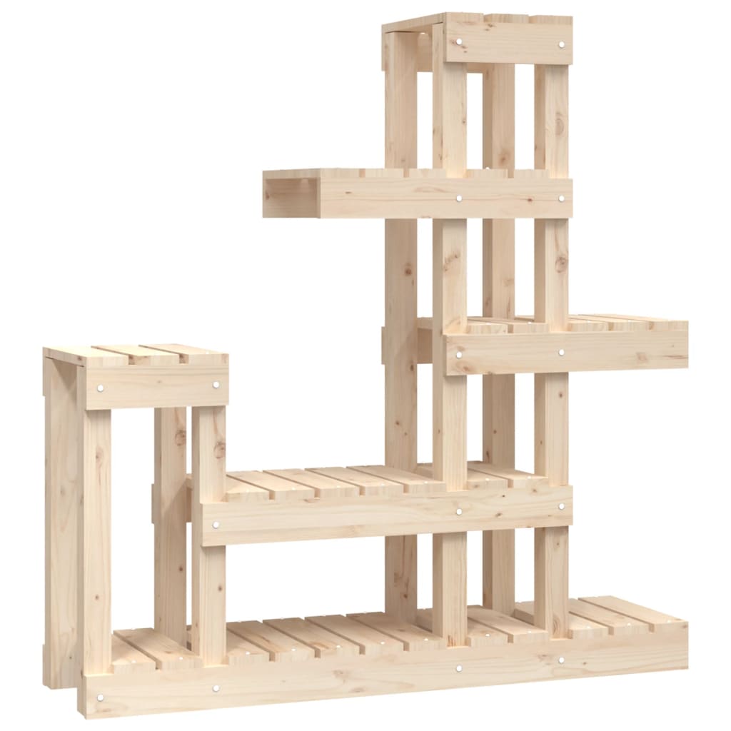 Vidaxx support pour plantes 92x25x97 cm en bois de pin massif