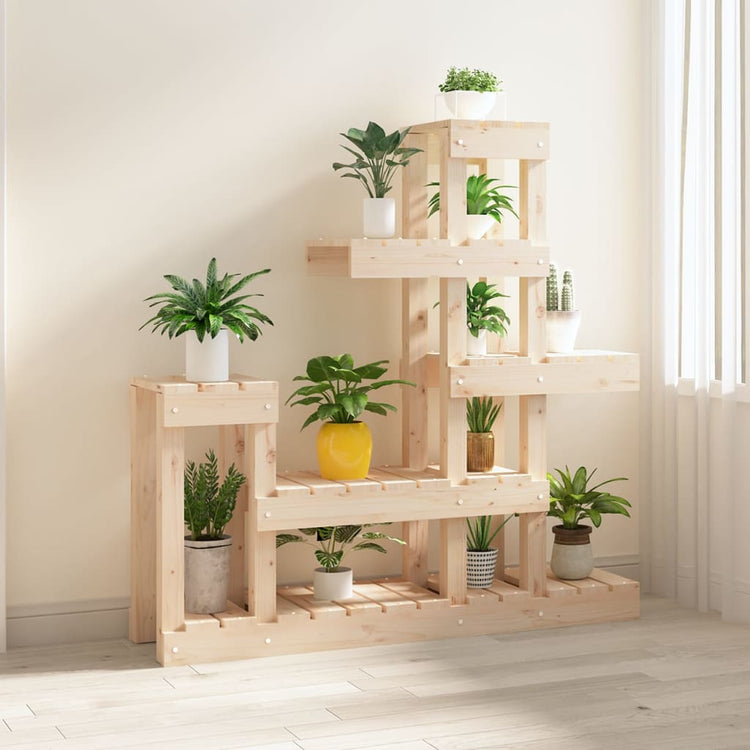 Vidaxx support pour plantes 92x25x97 cm en bois de pin massif