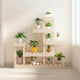 Vidaxx support pour plantes 92x25x97 cm en bois de pin massif
