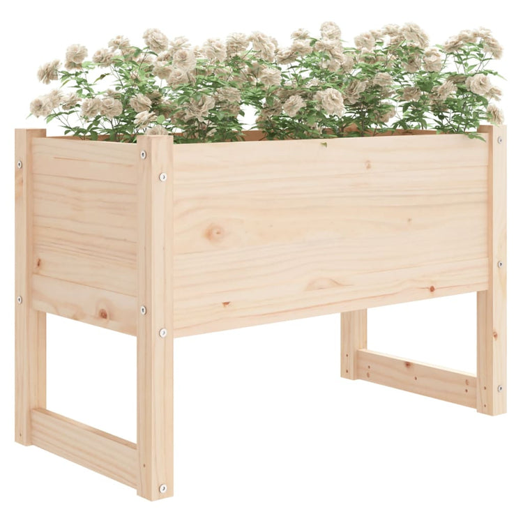 Jardinière Vidaxx 78x40x52 cm bois de pin massif