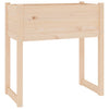 Boîte de planification Vidaxl 78x40x81 cm Pine solide