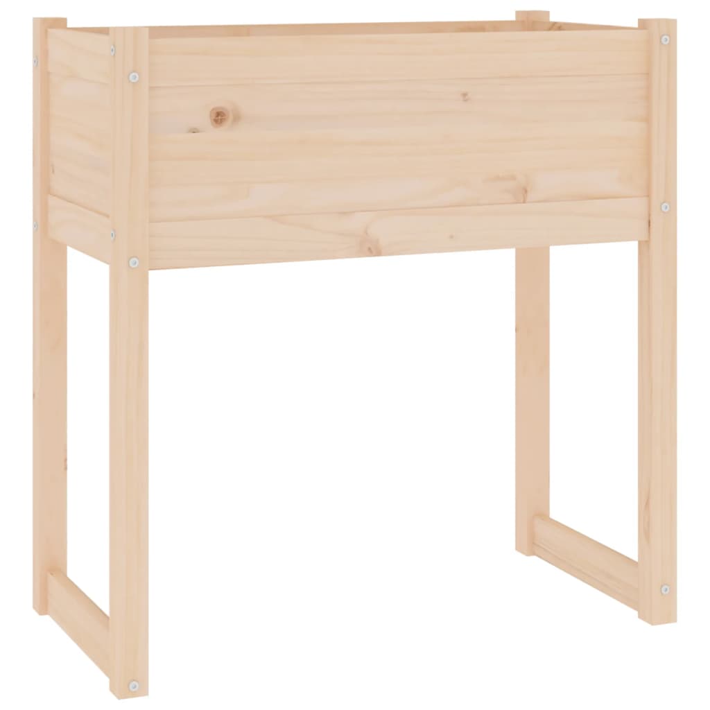 Boîte de planification Vidaxl 78x40x81 cm Pine solide