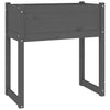 Boîte de planification Vidaxl 78x40x81 cm Green de pin solide