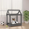 Vidaxl Dog Basket 61x50x70 cm Green de pin massif