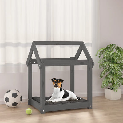Vidaxl Dog Basket 61x50x70 cm Green de pin massif