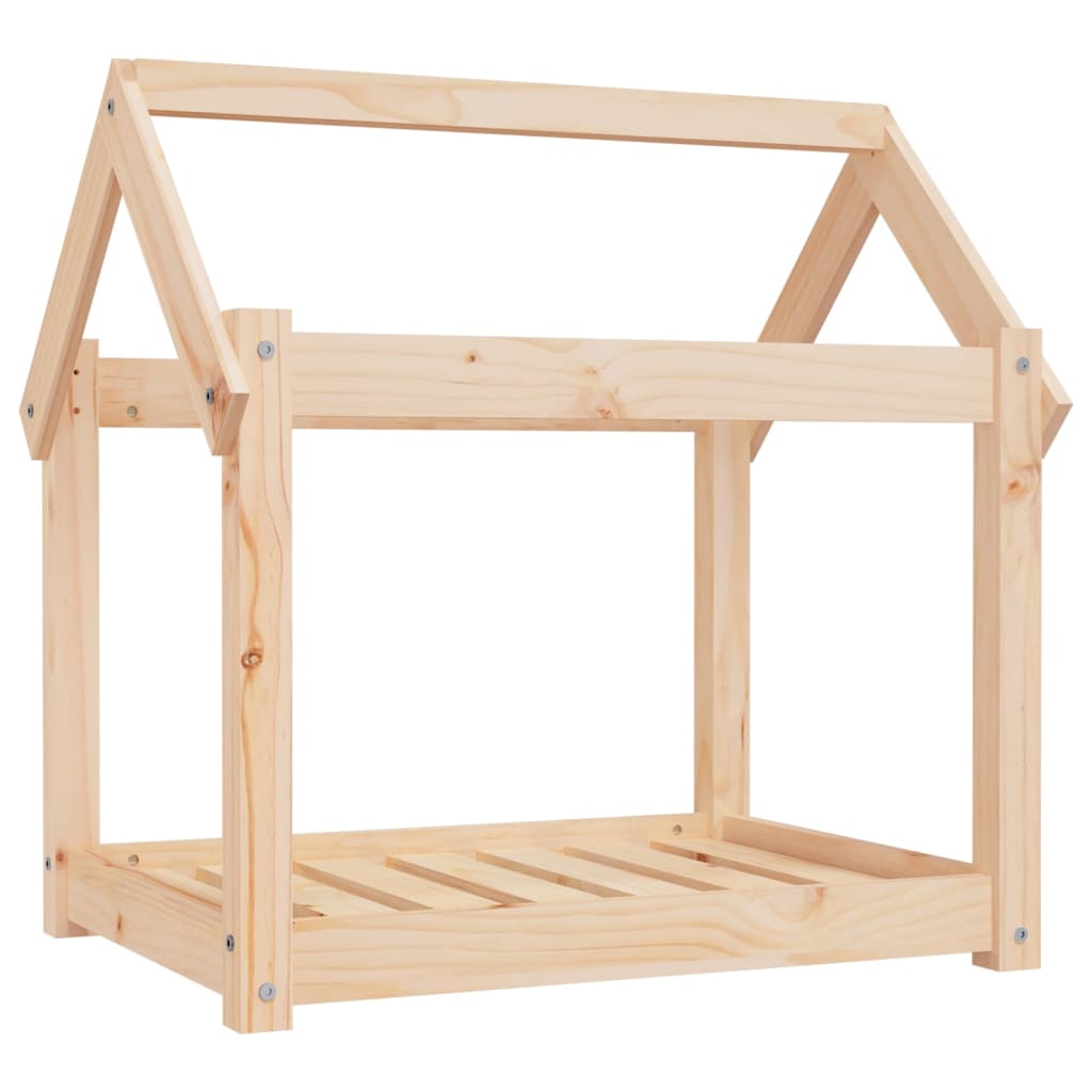 Vidaxl Dog Basket 71x55x70 cm Pine solide