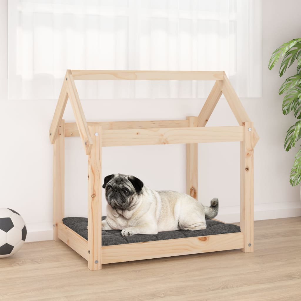 Vidaxl Dog Basket 71x55x70 cm Pine solide