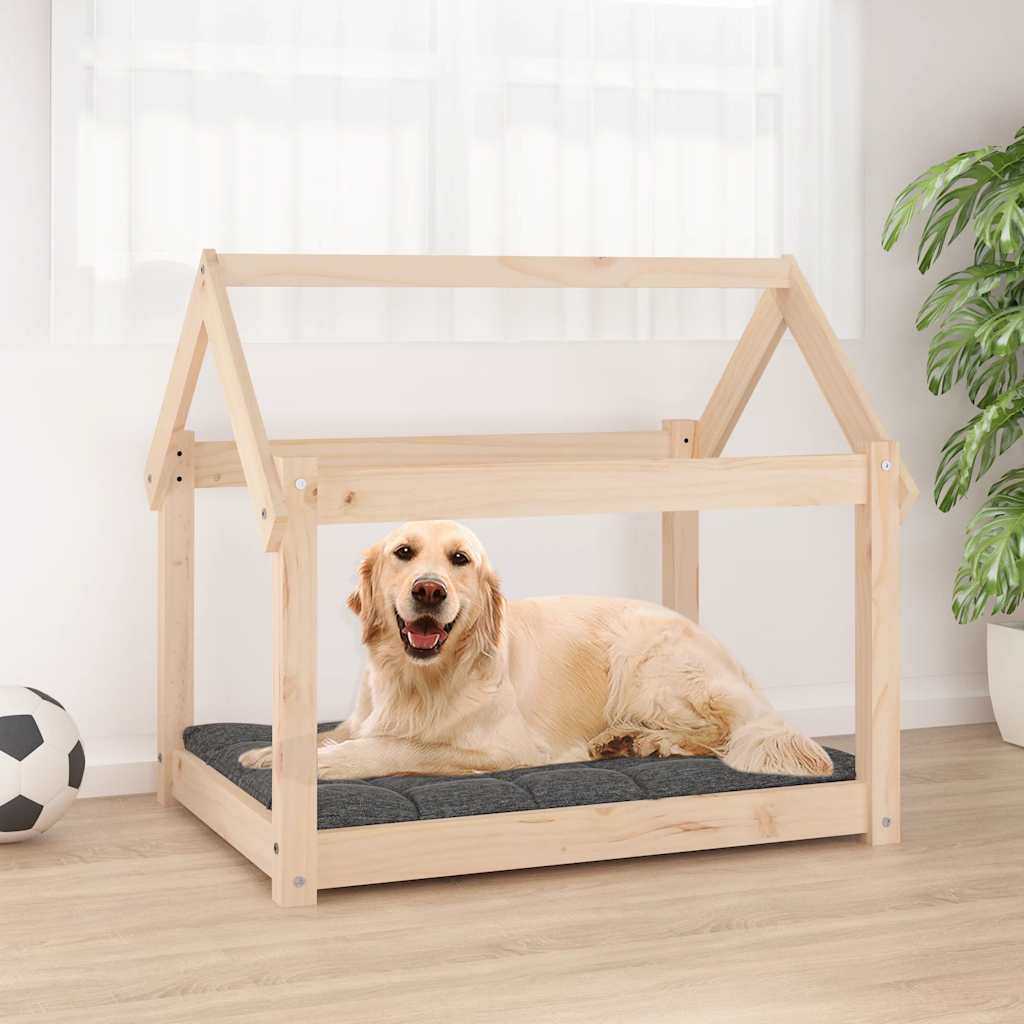 Vidaxl Dog Basket 81x60x70 cm Pine solide