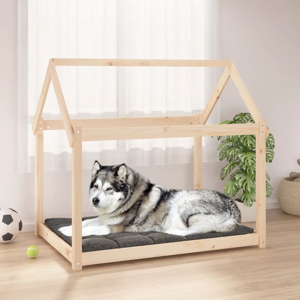 Vidaxl Dog Basket 111x80x100 cm Pine solide